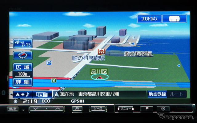 【カーナビガイド'09 写真集】クチコミでも評判のハイエンド2DIN AVNを画像で…アルパイン VIE-X08