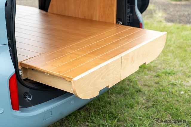 YURTの『シエンタ』用車中泊キット「VANLIFE ROOMKIT」