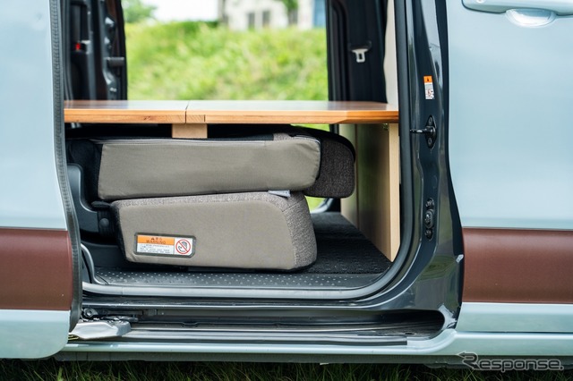 YURTの『シエンタ』用車中泊キット「VANLIFE ROOMKIT」
