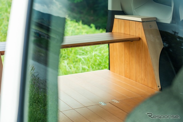 YURTの『シエンタ』用車中泊キット「VANLIFE ROOMKIT」