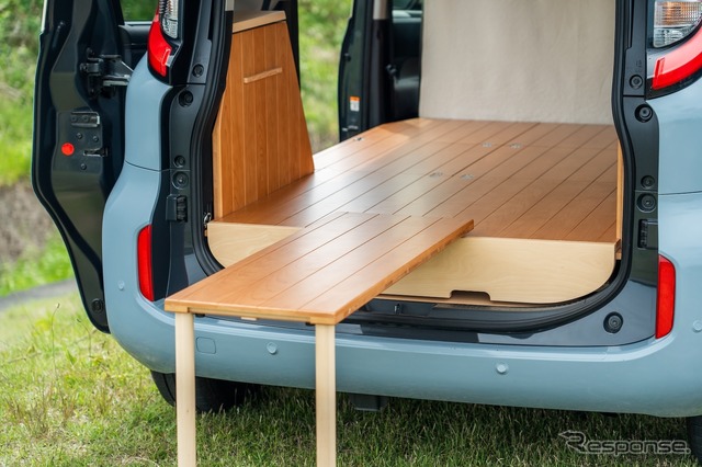 YURTの『シエンタ』用車中泊キット「VANLIFE ROOMKIT」