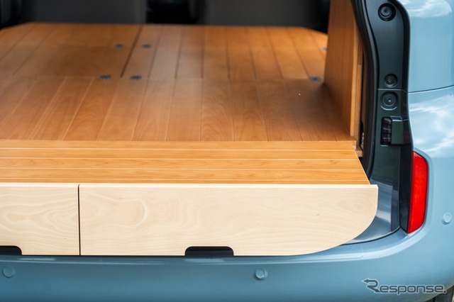 YURTの『シエンタ』用車中泊キット「VANLIFE ROOMKIT」