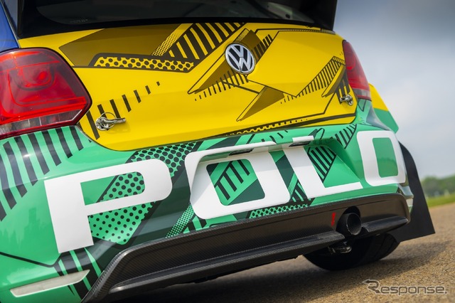 VW『ポロ』のデビュー50周年を祝う特別なレースカーデザイン