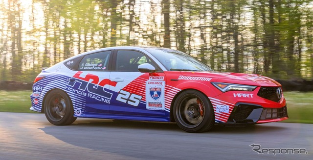 HRCが開発中のパフォーマンスパーツを搭載したアキュラ『インテグラ・タイプS』