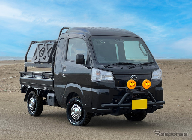 WAMPAKU M/Tを装着したダイハツ ハイゼットジャンボ