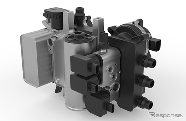 Thermal Management Module: 関連部品をコンパクトに統合。配管をなくし熱ロスや漏れを抑える