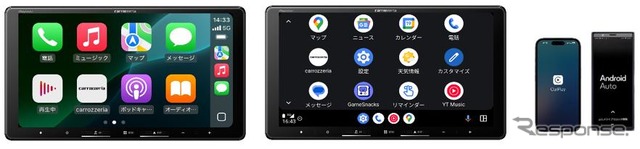 iPhoneやスマートフォンを車で快適に操作できる「Apple CarPlay」「Android Auto」に対応