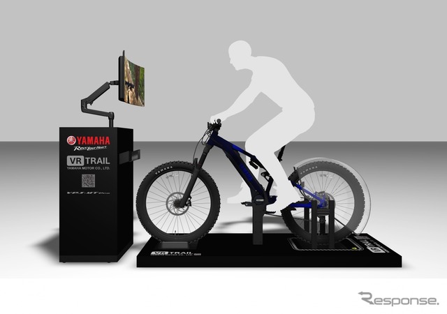林間 VR コース(VR TRAIL)が楽しめるシミュレーター