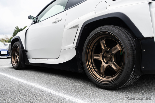 TOYOTA GRヤリス × ボルクレーシング 21C…レイズファンミーティング2025