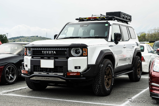 TOYOTA ランドクルーザー250 × ボルクレーシング TE37XTR…レイズファンミーティング2025