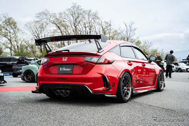 HONDA シビックタイプR × ボルクレーシング CE28N-plus SL…レイズファンミーティング2025