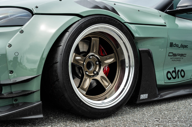TOYOTA スープラ × ボルクレーシング 21C…レイズファンミーティング2025