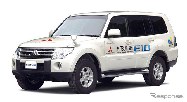 三菱、E10 バイオエタノール車の公道試験