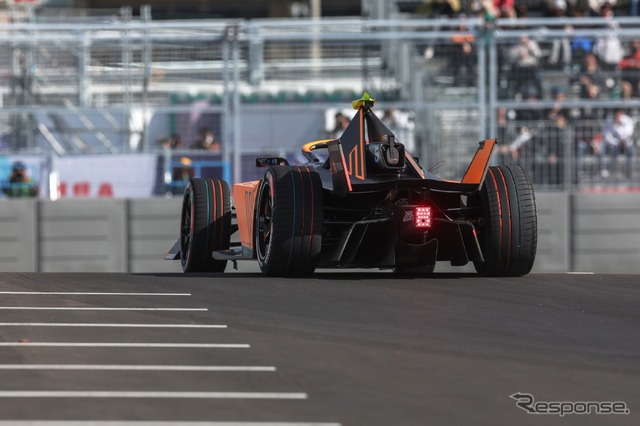 ターン2と3の間。東京 E Prix 2024ではジャンピングスポットだった (c) Formula E