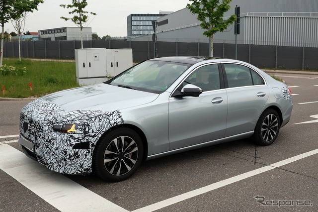 メルセデスベンツ Cクラス 改良新型、量産仕様のプロトタイプ