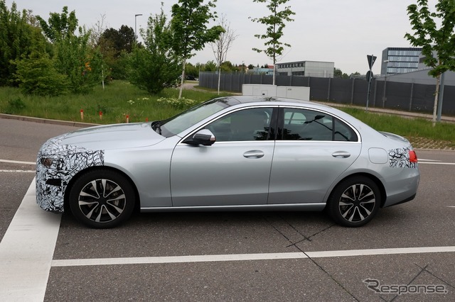 メルセデスベンツ Cクラス 改良新型、量産仕様のプロトタイプ