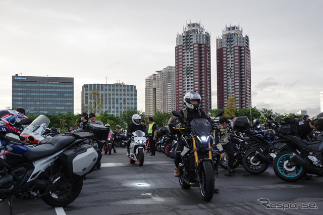 5月10日、東京・台場で開催されたヤマハ「The Dark side of Japan Night Meeting」