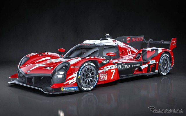 トヨタGR010 HYBRIDの特別なカラーリング仕様