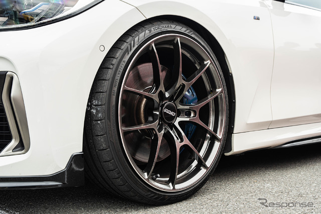 BMW 340i Mスポーツ × ボルクレーシング G025…レイズファンミーティング