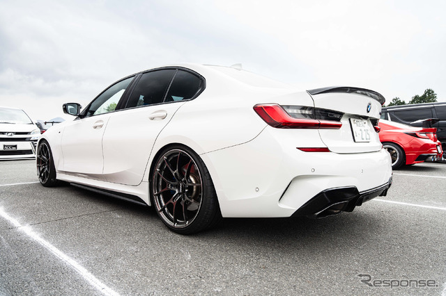 BMW 340i Mスポーツ × ボルクレーシング G025…レイズファンミーティング