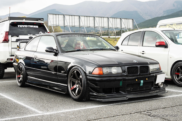 BMW M3 × ボルクレーシング TE37 SAGA SL…レイズファンミーティング