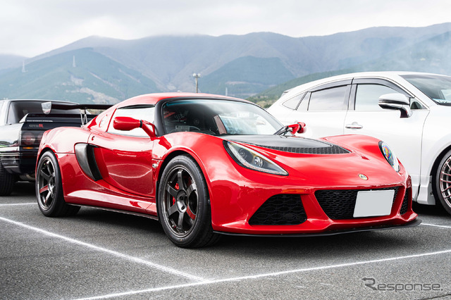 ロータス EXIGE × ボルクレーシング TE37 SAGA SL…レイズファンミーティング