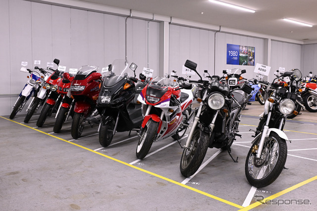 ヤマハ発動機 豊岡技術センターでレストアされる車両