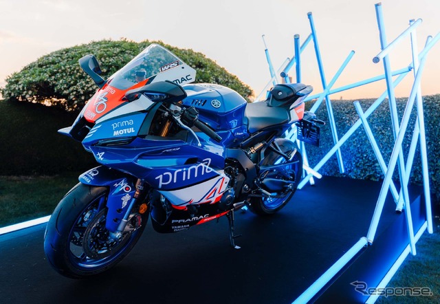 プリマ・プラマック・ヤマハMotoGPが主要パートナーのアルピーヌの誕生70周年記念カラーリング発表