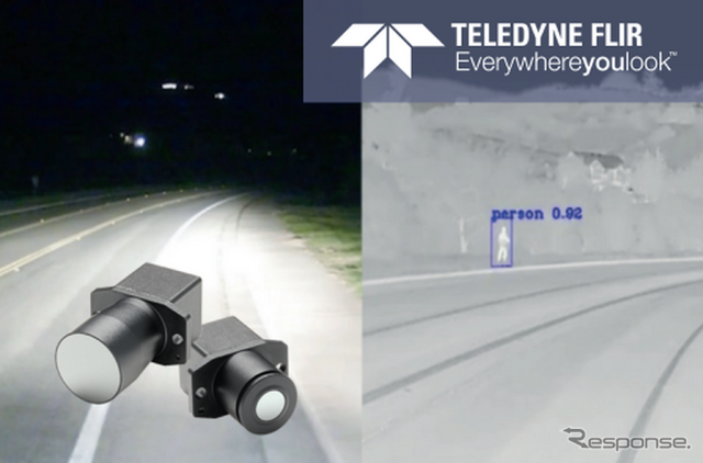 TELEDYNE FLIR社の車載量産向け遠赤外線カメラ