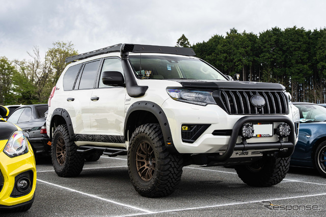 TOYOTA ランドクルーザー プラド × グラムライツ 57XR-X…レイズファンミーティング2025
