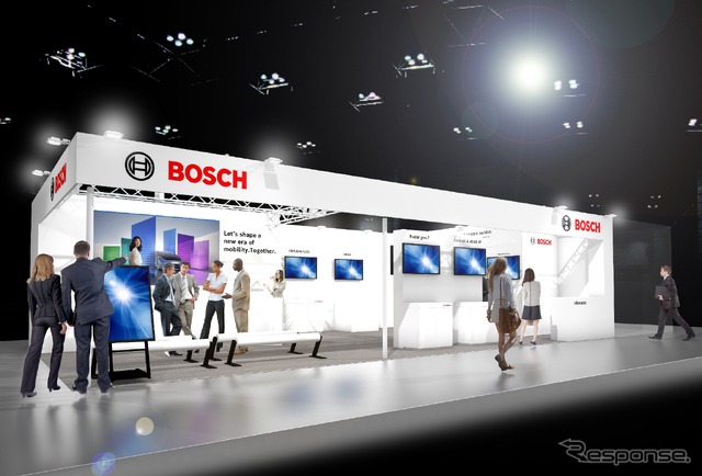 ボッシュの「人とくるまのテクノロジー展2025 YOKOHAMA」ブースイメージ