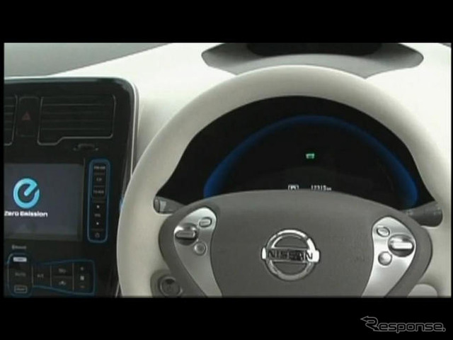 日産の新型EV、リーフ…間近に感じる未来
