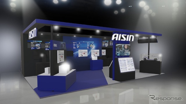 アイシンの「人とくるまのテクノロジー展2025」ブースイメージ