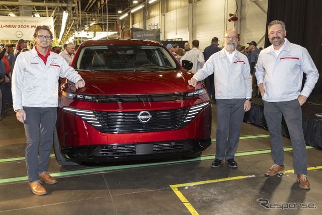 新型『ムラーノ』を生産する日産の米国スマーナ工場