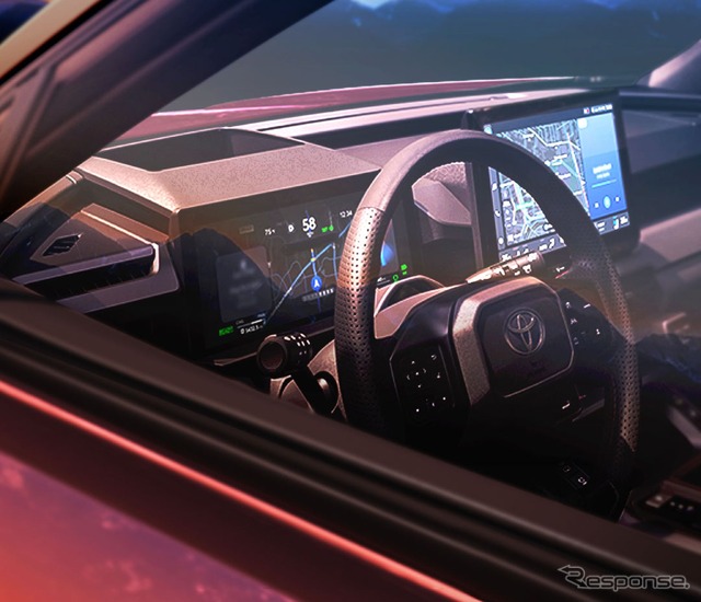 トヨタの新型車のティザー