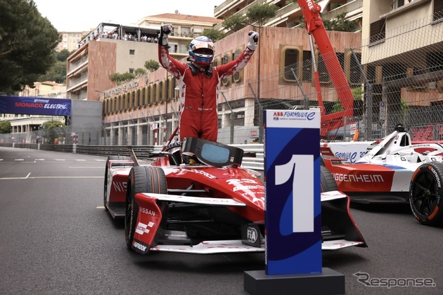 ローランド選手(モナコE-Prix第戦) (c) Formula E