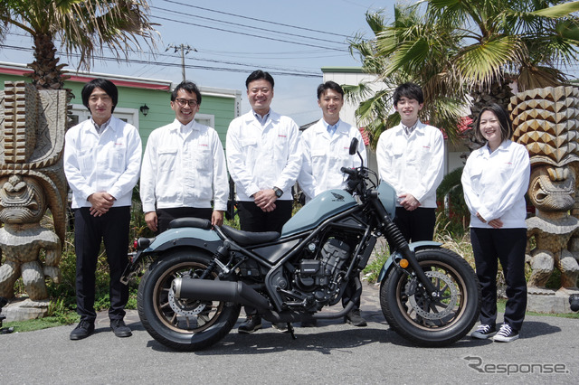 ホンダ レブル250の開発エンジニア