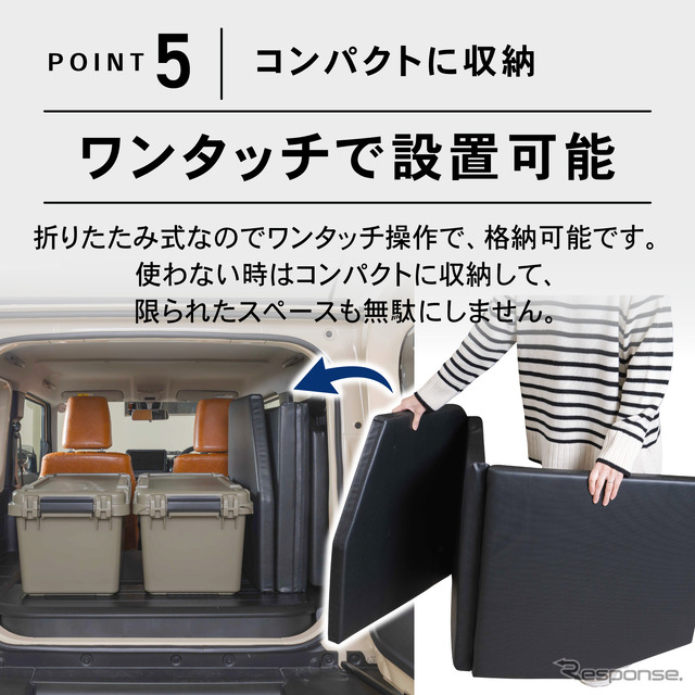 クラフトワークスのスズキ『ジムニー/ジムニーシエラ』専用フルフラットマット