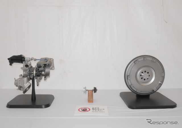 K20Cエンジンの内部パーツ