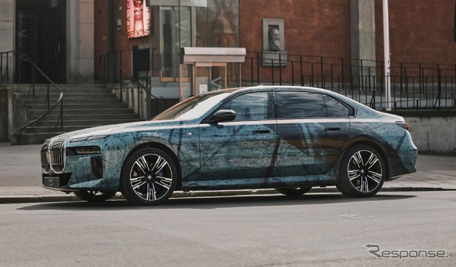 BMW i7のアートカー