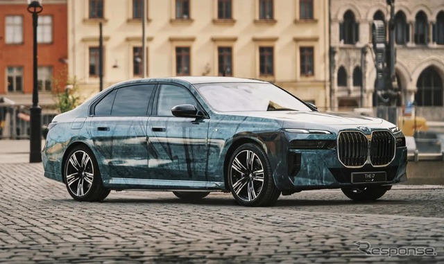 BMW i7のアートカー
