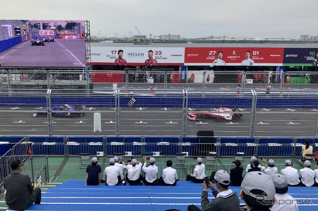 東京E-Prixフリー走行(5月16日)
