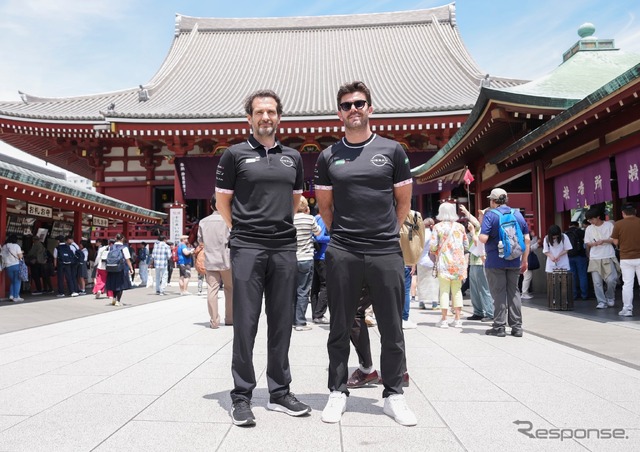 日産フォーミュラEチーム必勝祈願@浅草寺(5月15日) (c) Formula E