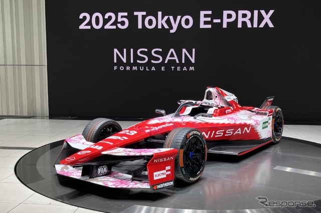 日産フォーミュラEマシン