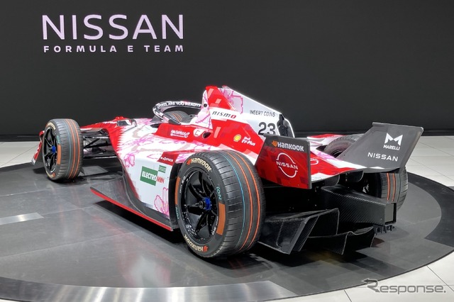 日産フォーミュラEマシン