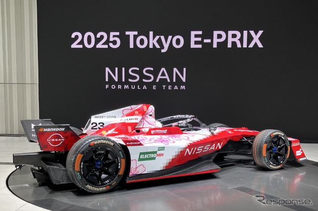 日産フォーミュラEマシン