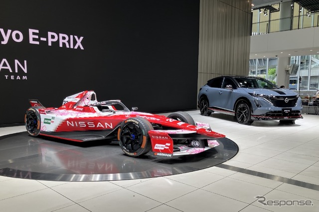 日産フォーミュラEマシン