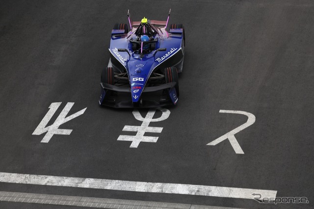#55ヒューズ(東京E-Prix第9戦フリー走行3回目) (c) Formula E