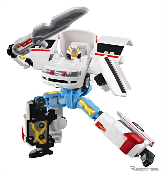 メディブレイバートヨタ ハイメディック救急車 (c) TOMY