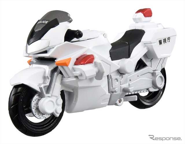ユナイトビークル 白バイ (c) TOMY